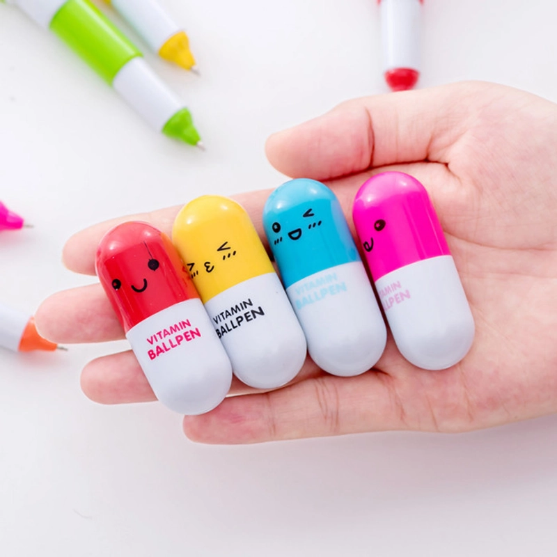 Product image KAHASIL - Pulpen Pena Bolpoin Pens Vitamin Ballpen Unik Mini Kecil Lucu Souvenir KMJ133 all variant all variant